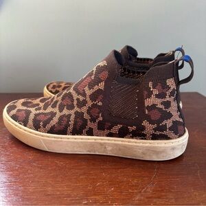 Leopard Print Slip-On Sneakers